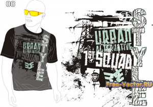 T shirt картинка на футболку m-008