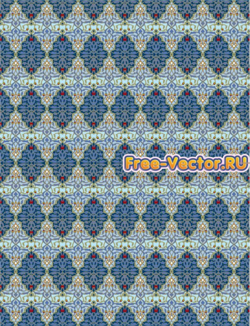 Фон с узорами формат EPS 653