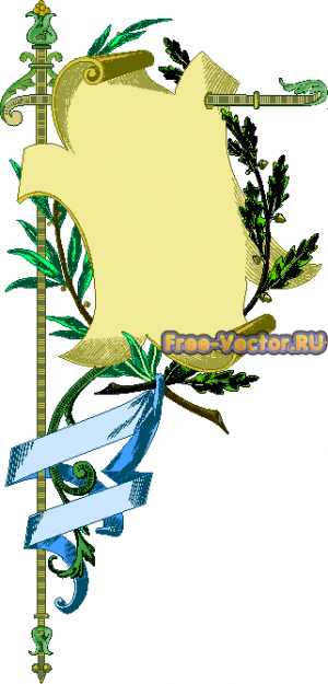 Рамка круглая вектор d0251