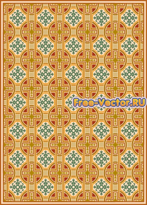Фон с узорами формат EPS 551