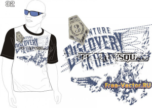 T shirt картинка на футболку m-032