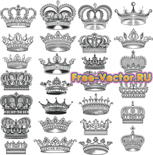 Набор векторов короны