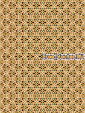 Фон с узорами формат EPS 676