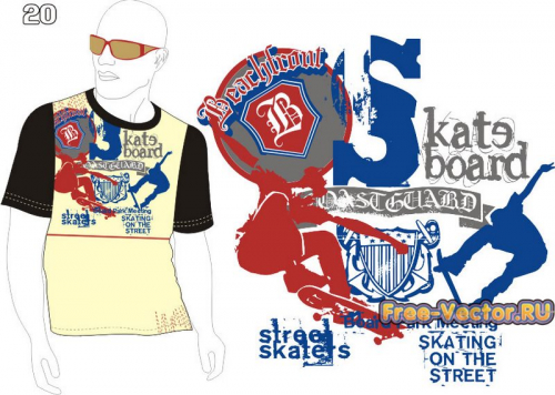 T shirt картинка на футболку m-020