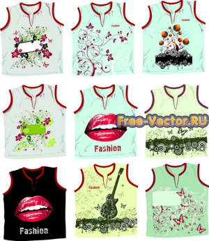 T shirt design vectors