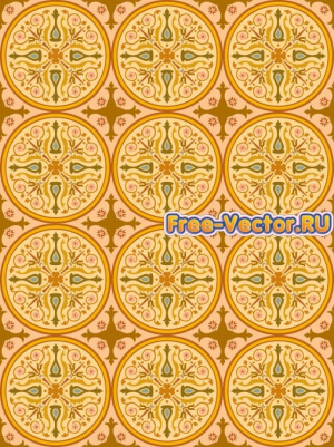 Фон с узорами формат EPS 534
