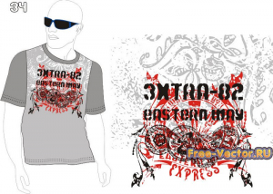 T shirt картинка на футболку m-034