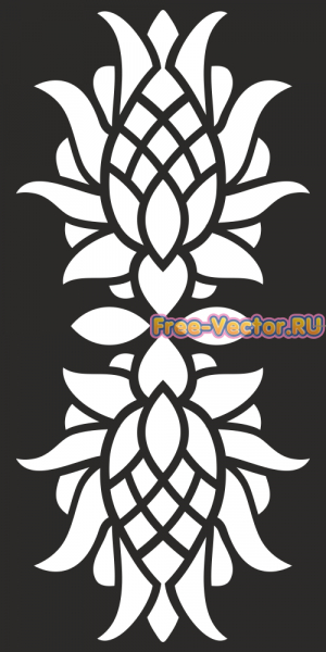 Цветочная панель eps
