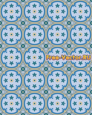 Фон с узорами формат EPS 557