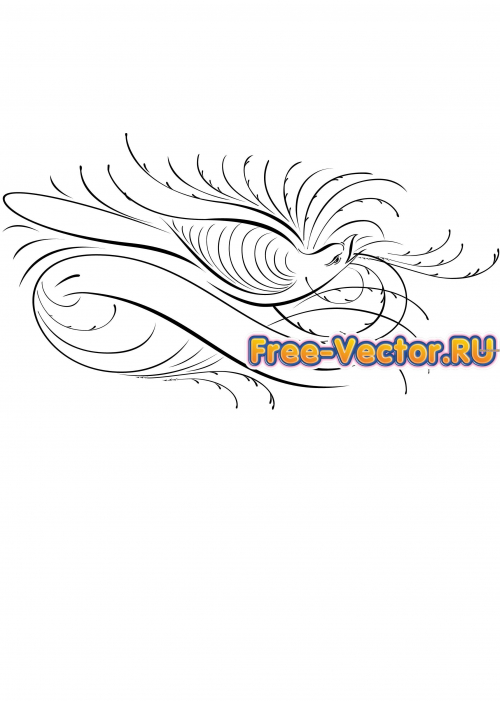 Птичка формат eps 2781