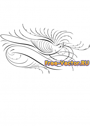 Птичка формат eps 2781