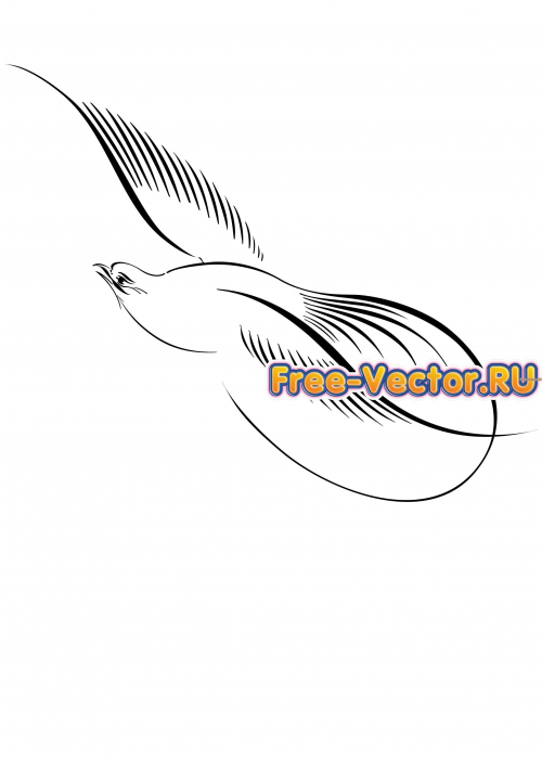 Птичка формат eps 2780