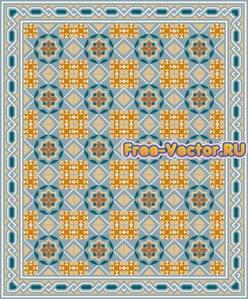 Фон с узорами формат EPS 515
