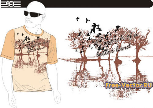 T shirt картинка на футболку m-097