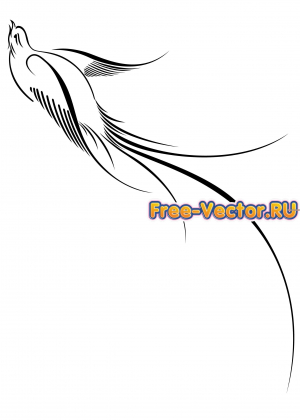 Птичка формат eps 2795