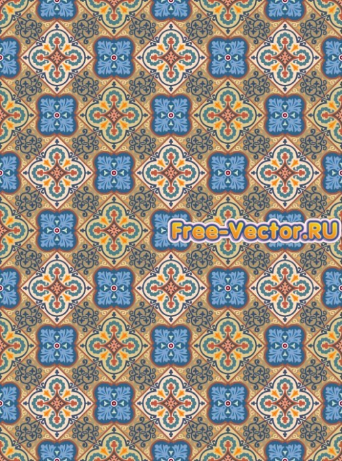 Фон с узорами формат EPS 570