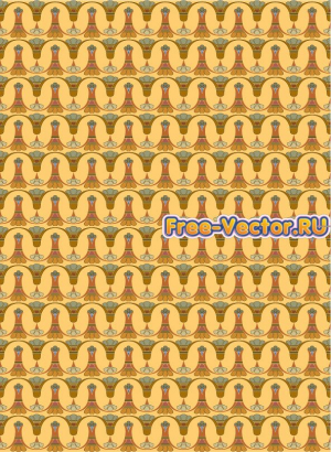 Фон с узорами формат EPS 668