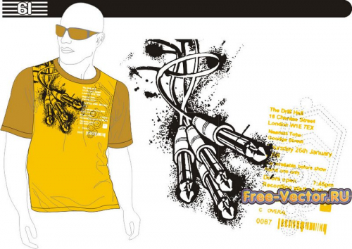 T shirt картинка на футболку m-061