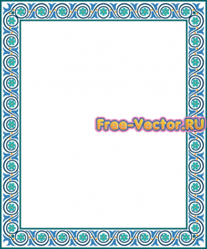 Рамка формат EPS t0220