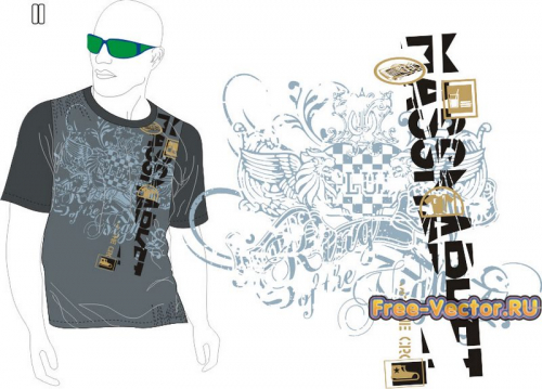 T shirt картинка на футболку m-011