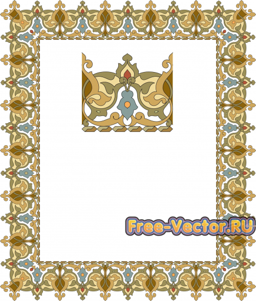 Рамка с орнаментом ER 0726