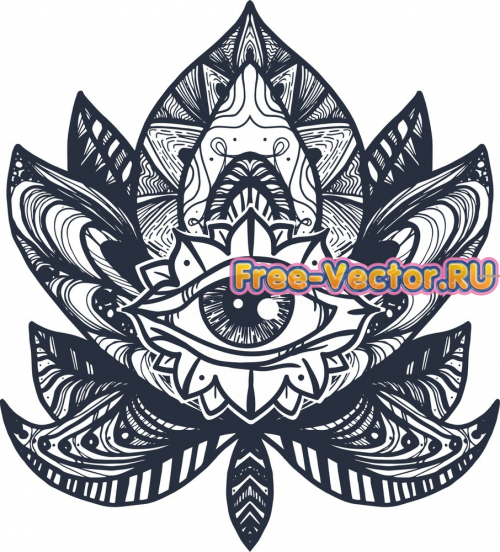 Око вектор талисман