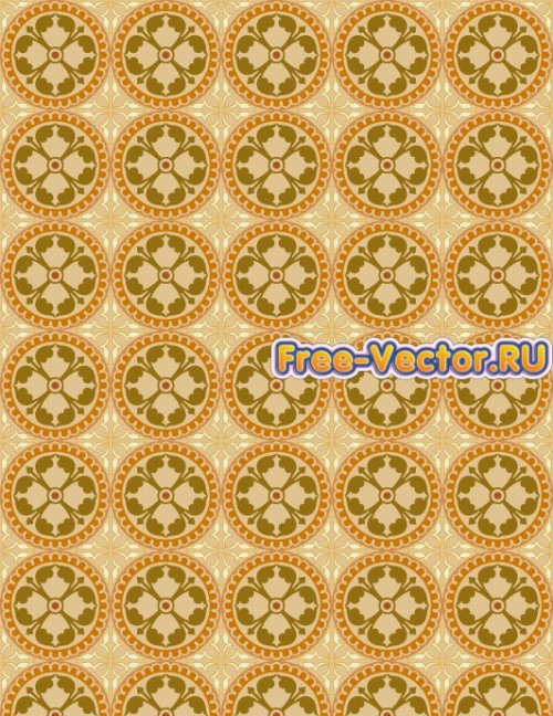 Фон с узорами формат EPS 581