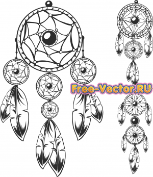 Ловец снов вектор cdr