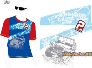 T shirt картинка на футболку m-003