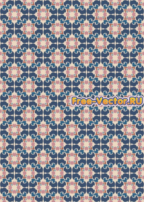 Фон с узорами формат EPS 567