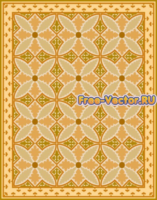 Фон с узорами формат EPS 589