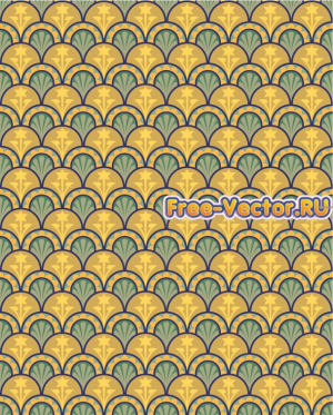 Фон с узорами формат EPS 688