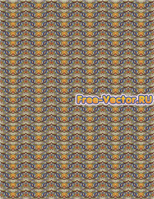 Фон с узорами формат EPS 652