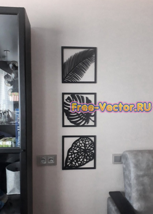 Интерьерные панно вектора