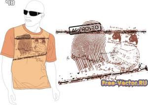T shirt картинка на футболку m-048