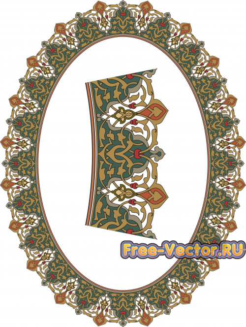 Рамка с орнаментом ER 0733
