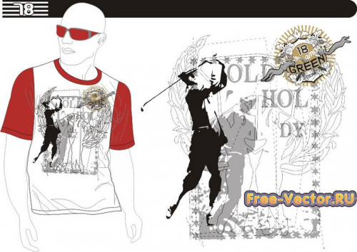 T shirt картинка на футболку m-078