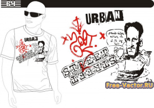 T shirt картинка на футболку m-064