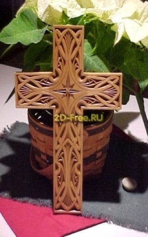 Крест формат DXF