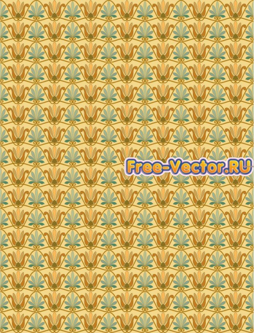 Фон с узорами формат EPS 684