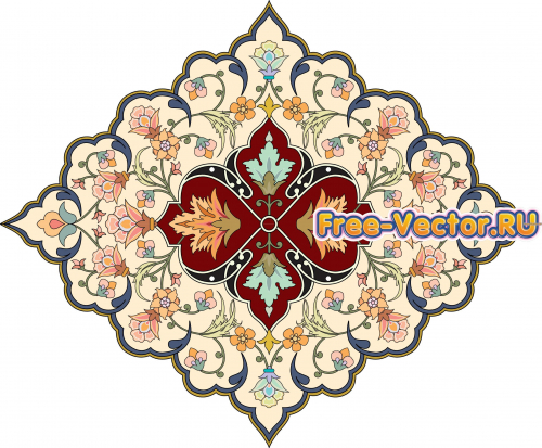 Орнамент в восточном стиле 2933