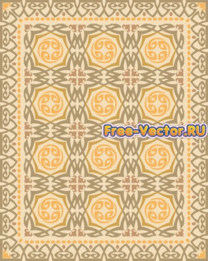 Фон с узорами формат EPS 519