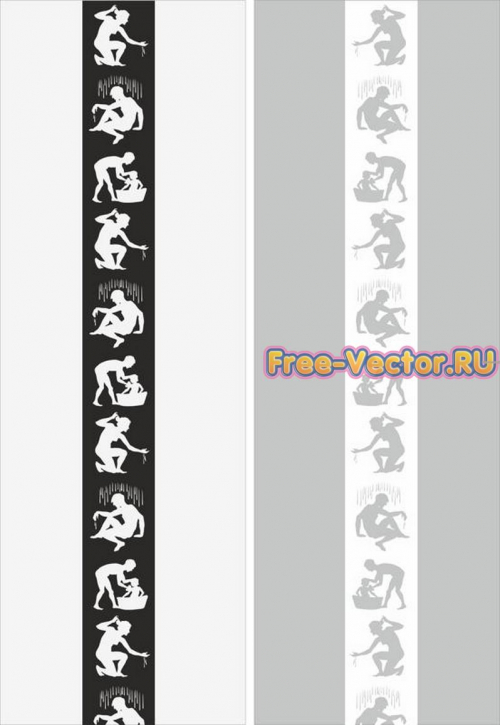 Панель двойная люди
