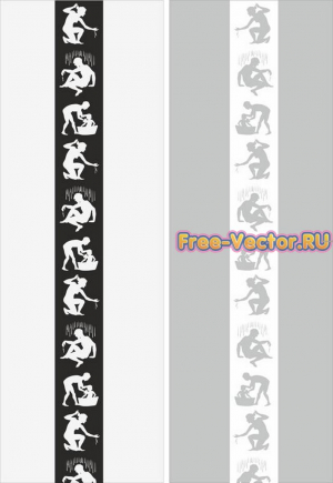 Панель двойная люди
