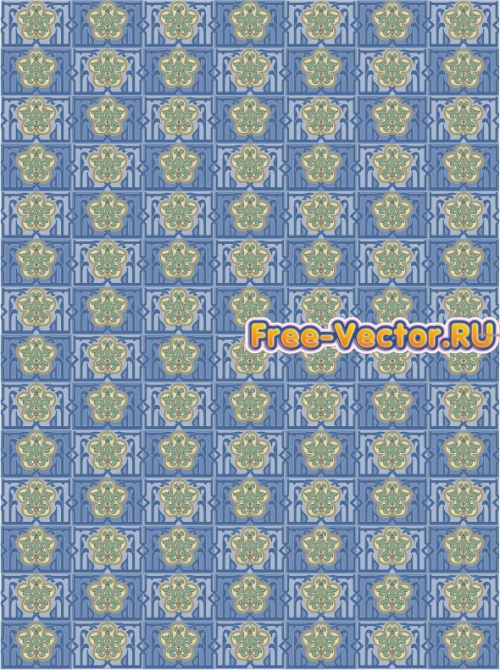 Фон с узорами формат EPS 664