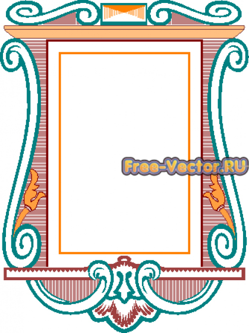 Гербовая рамка вектор d0266