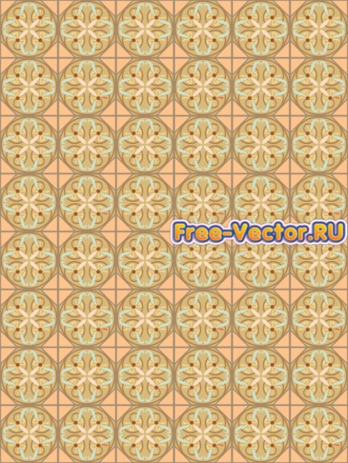 Фон с узорами формат EPS 580