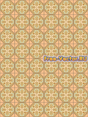 Фон с узорами формат EPS 580