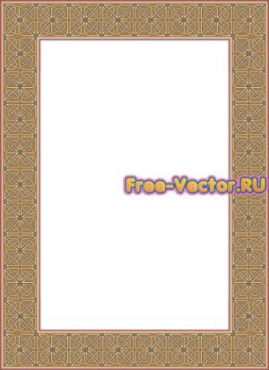 Рамка формат EPS t0299