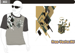 T shirt картинка на футболку m-080